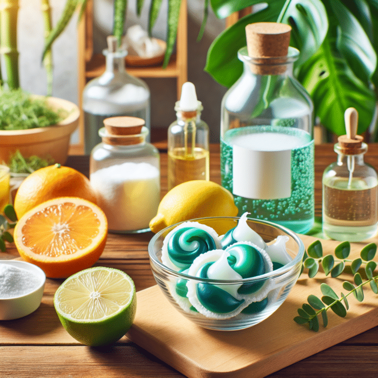 How to Make Homemade Laundry Pods with Natural Ingredients
