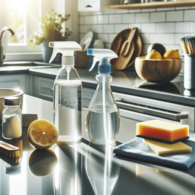Eco-friendly countertop cleaning solutions to brighten your kitchen