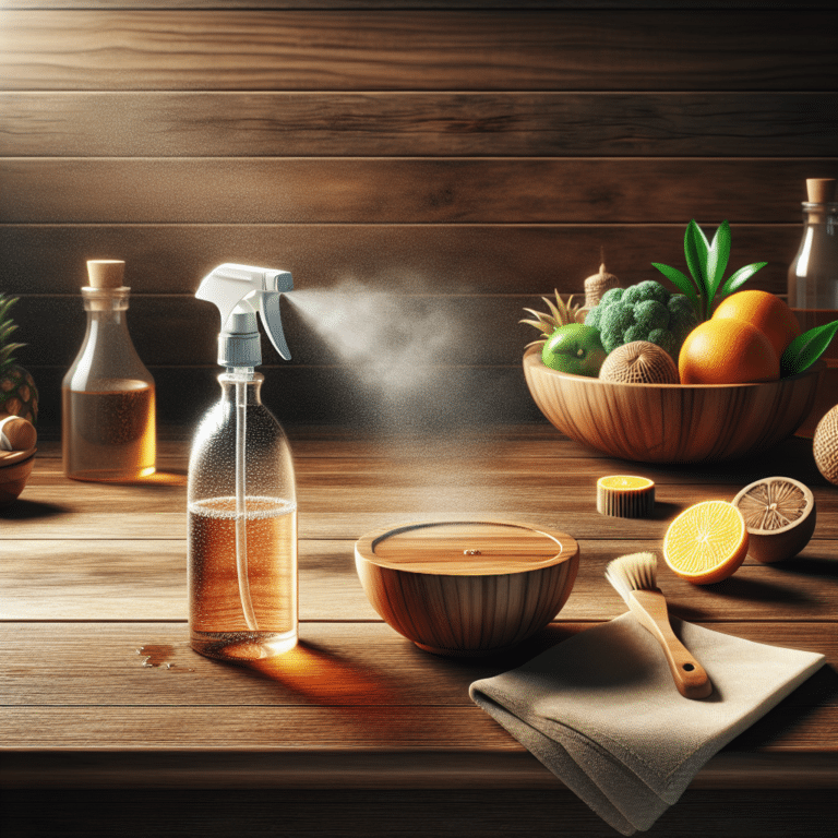 Safe homemade sprays for furniture cleaning that nourish wood