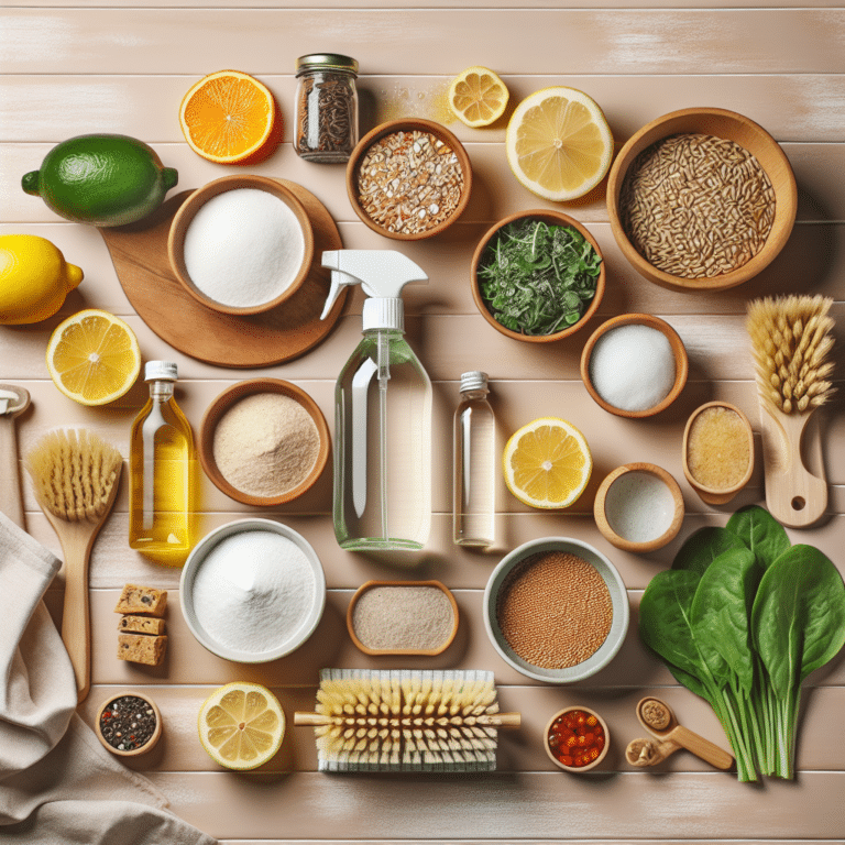 Safe natural cleaners for food prep surfaces you can trust