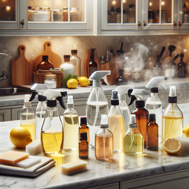 Effective DIY kitchen cleaners using essential oils